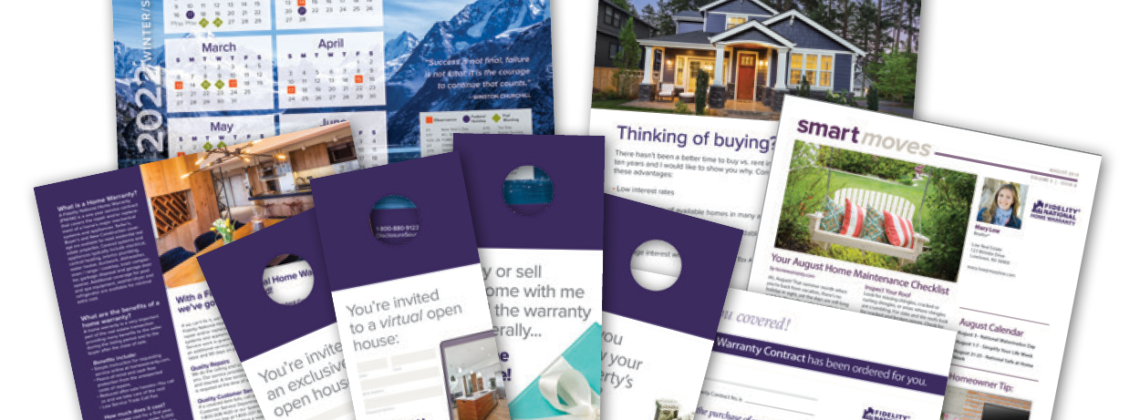 Ramp up your marketing with free marketing materials from Fidelity National Home Warranty