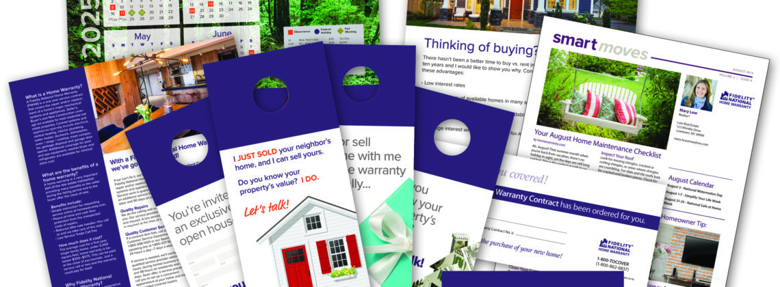 Image with free marketing materials from Fidelity National Home Warranty