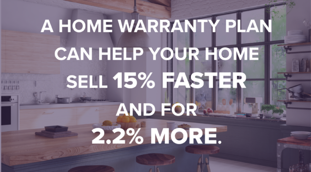 A home warranty helps close deals.