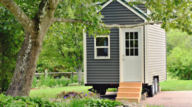 A tiny home is a portable structure.