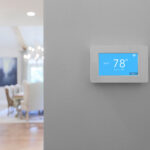 Thermostat in nice home
